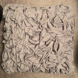 Taupe pillow